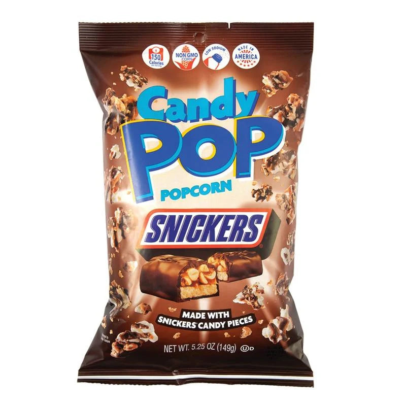 Candy Pop Popcorn Snickers 149g – 🇺🇸