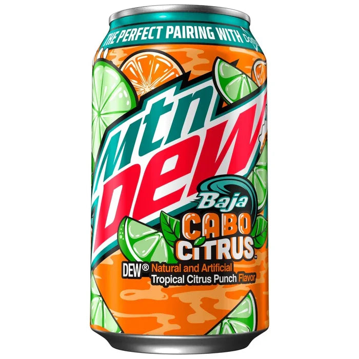 Mountain Dew Baja Cabo Citrus (355ml)