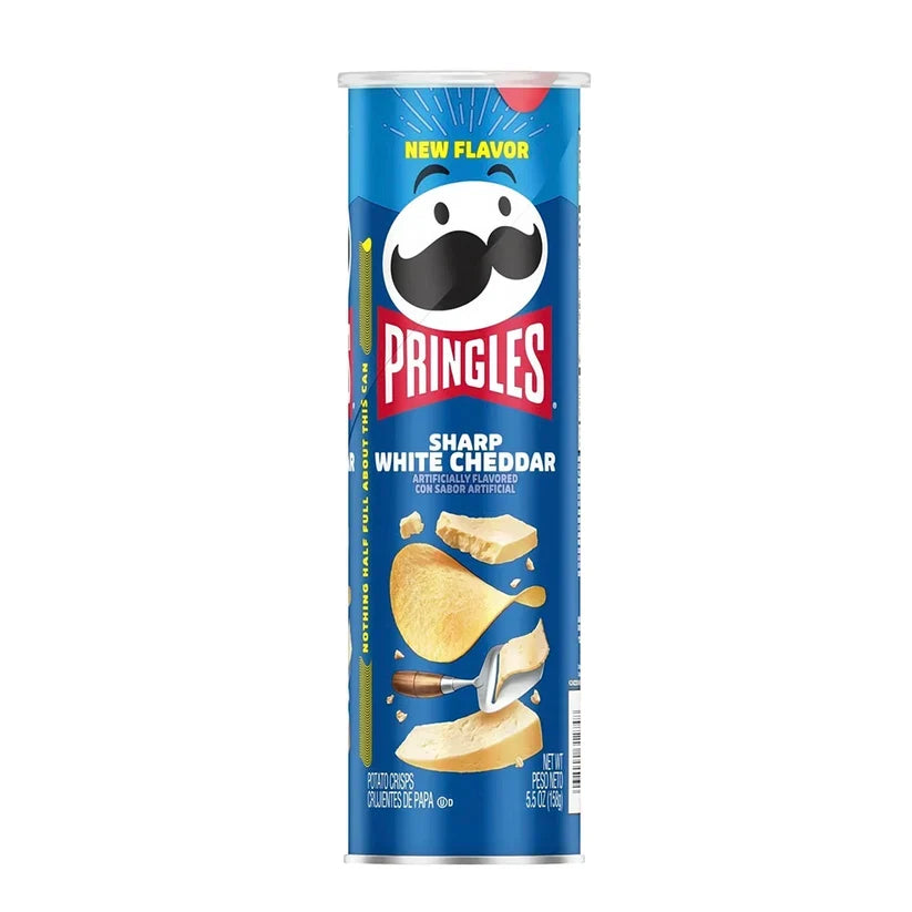 Pringles Sharp White Cheddar 158g