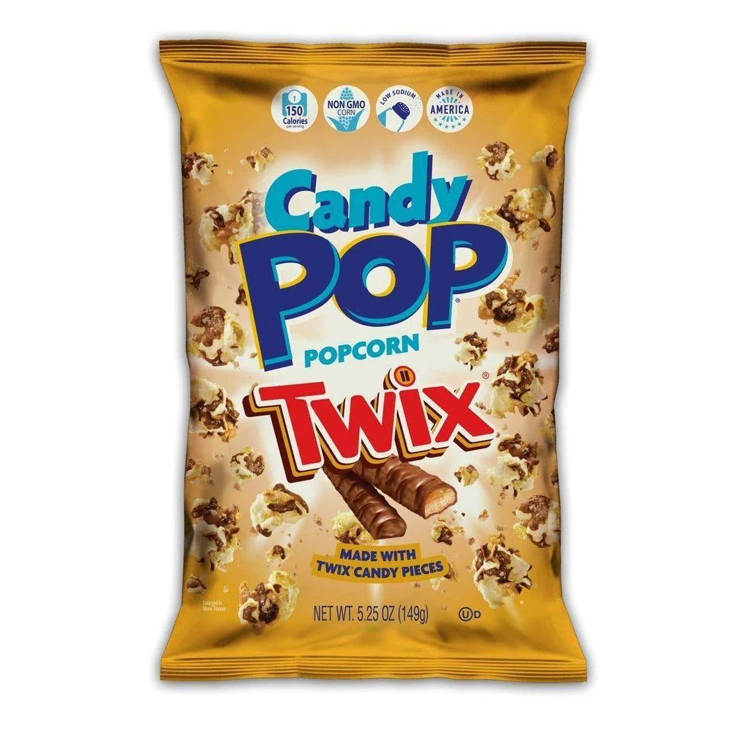 Candy Pop Popcorn Twix 149g (🇺🇸)