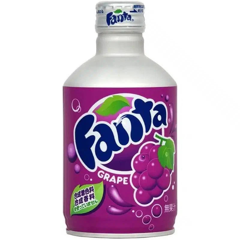 Fanta Grape Aluminium Bottle (300ml) (Japan)