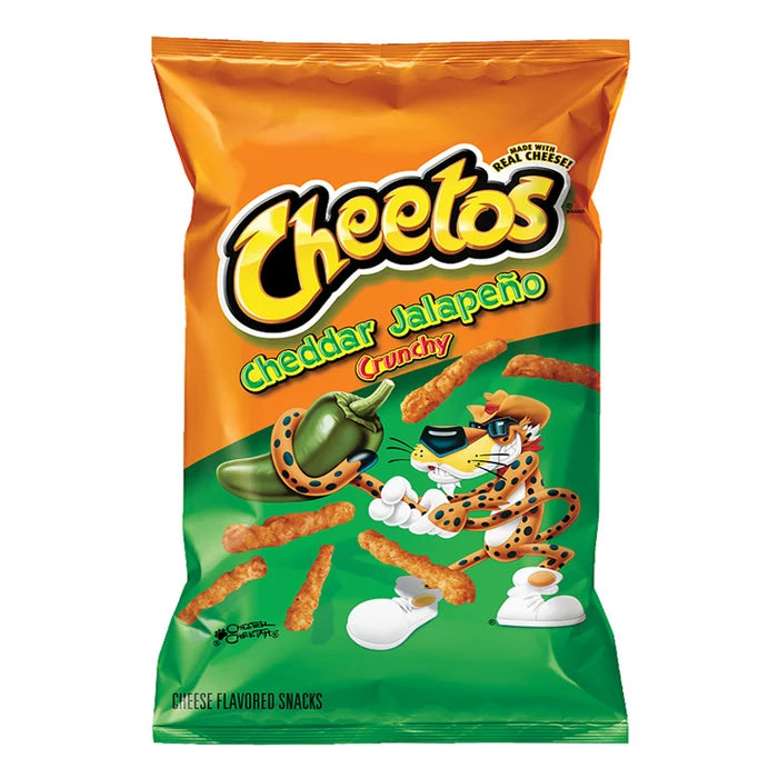Cheetos Crunchy Jalapeno Cheddar (226g) ᴜs