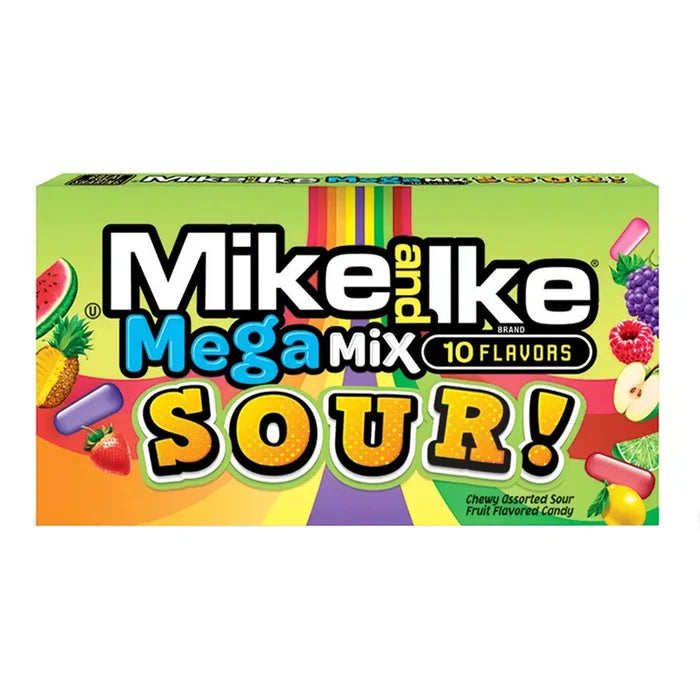 Mike & Ike Sour Mega Mix (120g) ᴜs