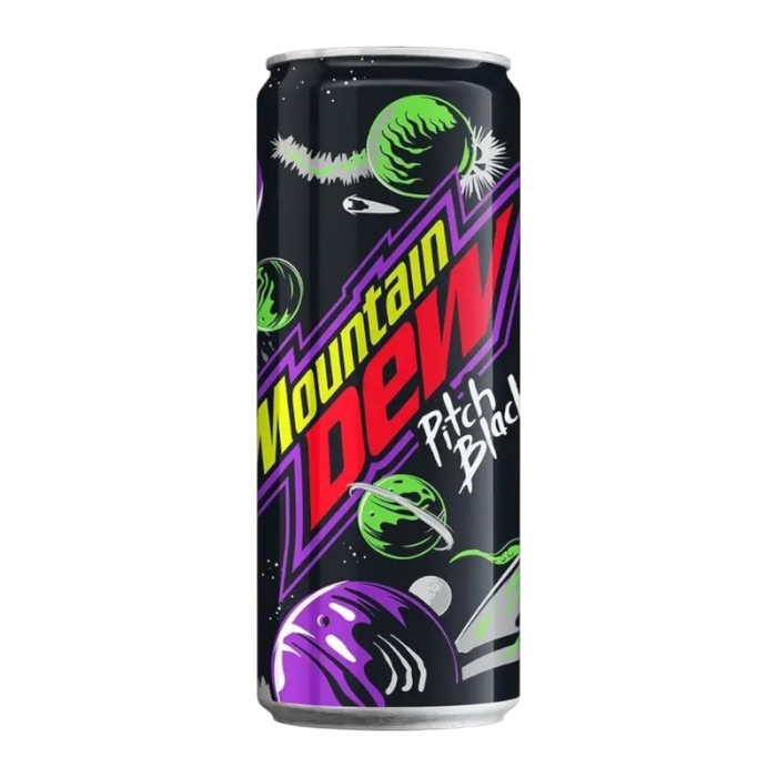 Mtn Dew Pitch Black – 330ml (EU)
