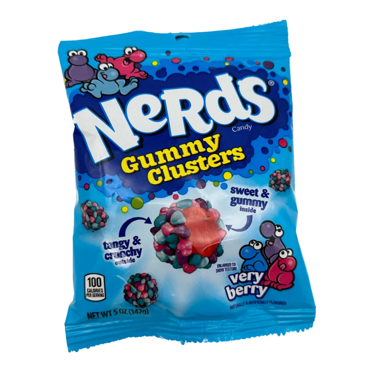 Nerds Gummy Clusters Very Berry 142g (🇺🇸)