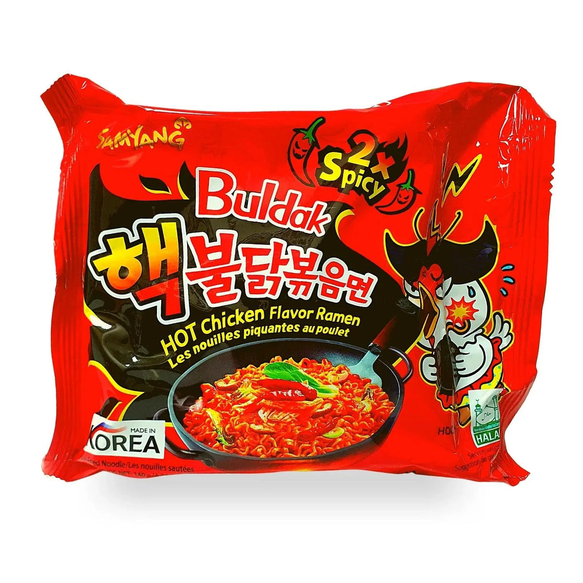 Samyang Buldak 2X Spicy Hot Chicken Flavour Ramen (135g) 🇰🇷